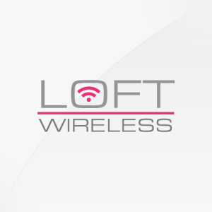 Loft Wireless - logo design, branding, brand design